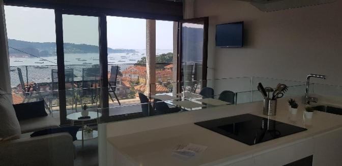 Mirador Ria De Aldan Apartamentos Ngoại thất bức ảnh