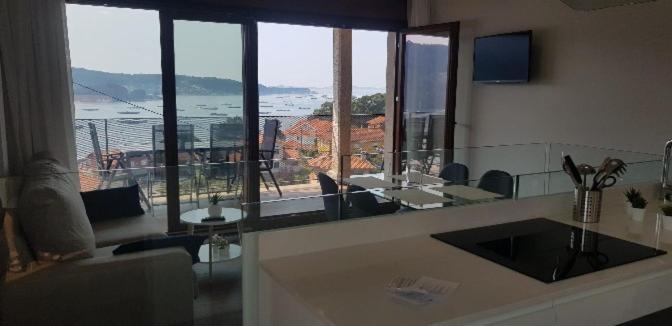 Mirador Ria De Aldan Apartamentos Ngoại thất bức ảnh